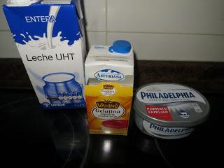 TARTA DE NATA Y QUESO