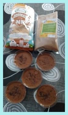 Mousse de chocolate sin colesterol 