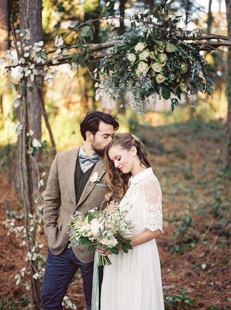 ►Altar de Ramas y Flores para una Boda en el Bosque◄ ►Altar de Ramas y Flores para una Boda en el Bosque◄