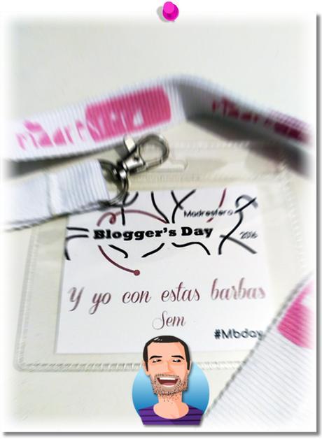 Mi acreditación para mi Madresfera Blogger's Day