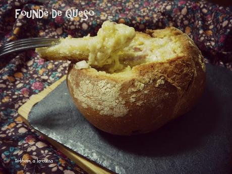 FOUNDE DE QUESO EN PAN PAYES