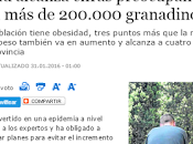 Obesidad Granada: población obesa Granada sigue creciendo