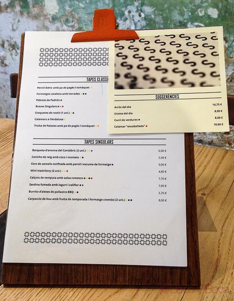 carta Singular Baco y Boca