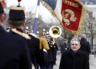 Histórico viaje de Raúl Castro a Francia