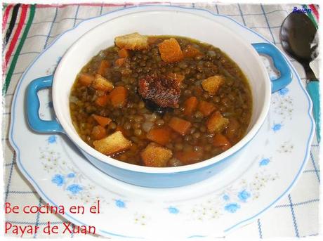 Lentejas aromatizadas