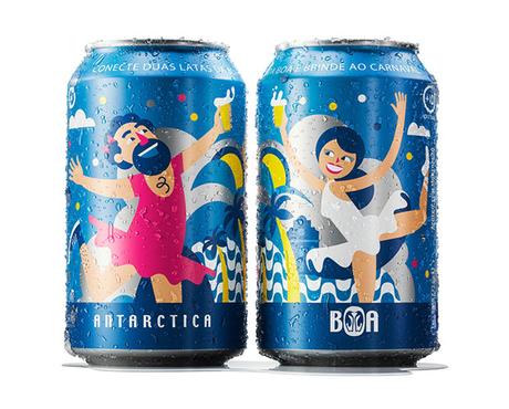 Unas latas de cerveza para que todo el mundo brinde en Carnaval