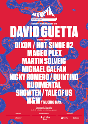 David Guetta lidera el cartel del Festival Utopía, otra nueva cita musical en Madrid