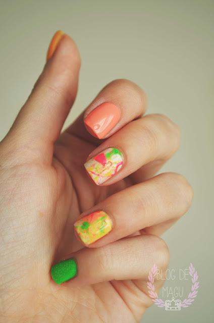 ♔ Manimonday - Estallo el verano  / Nail Art ❀