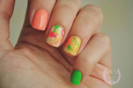 ♔ Manimonday - Estallo el verano  / Nail Art ❀