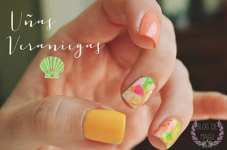 ♔ Manimonday - Estallo el verano  / Nail Art ❀