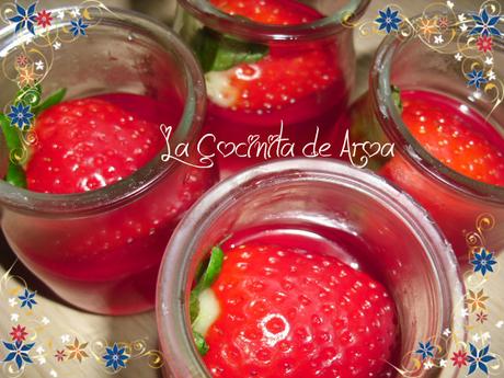 BELLOSOL MÁLAGA y GELATINA CASERA DE FRESA MUY FÁCIL