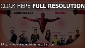 Infografía de personajes de Deadpool