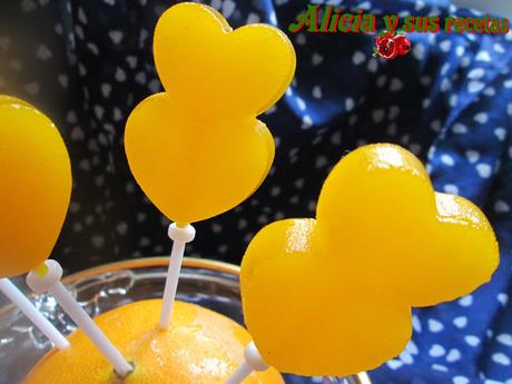 PIRULETAS DE NARANJA