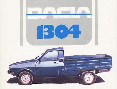 Dacia 1304, una camioneta rumana