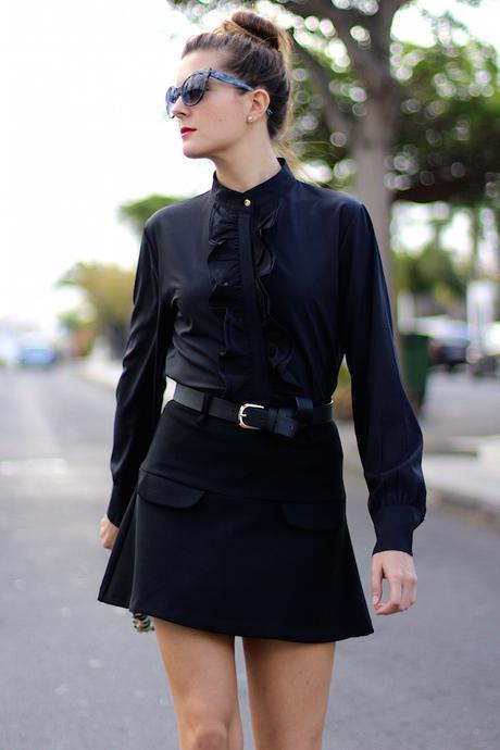 Ruffle Chest Shirt Ruffle Chest Shirt