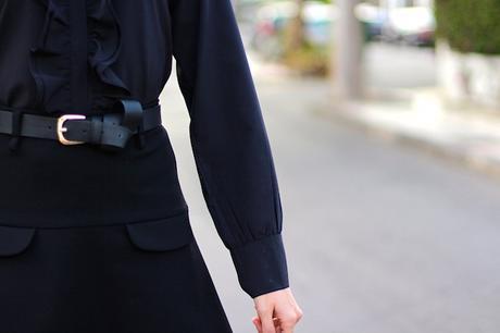 Ruffle Chest Shirt Ruffle Chest Shirt