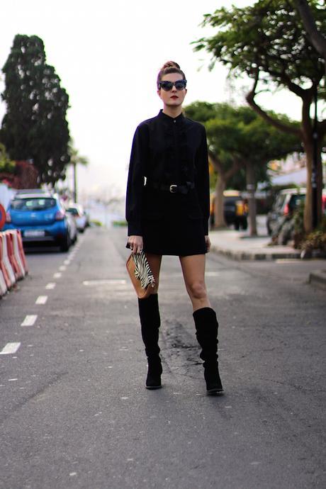 Ruffle Chest Shirt Ruffle Chest Shirt