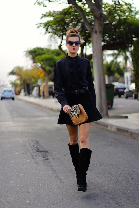 Ruffle Chest Shirt Ruffle Chest Shirt