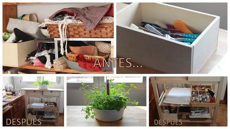 Ya iba siendo hora de poner orden en la cocina