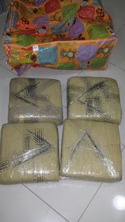 Policía ocupa marihuana en Neiba.