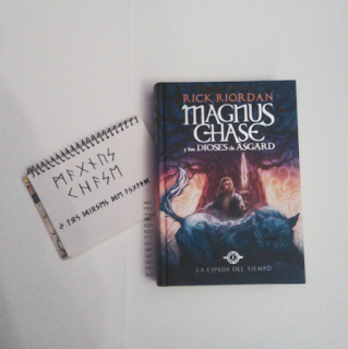 Reseña #55 | Magnus Chase y los dioses de Asgard: La espada del tiempo.