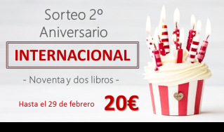 ¡Sorteo internacional: 2º aniversario del blog!