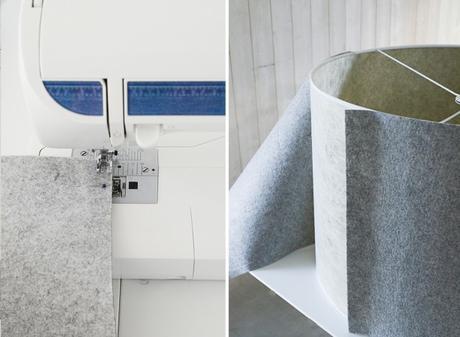 DIY | Haz una bonita y original lámpara con fieltro DIY | Haz una bonita y original lámpara con fieltro