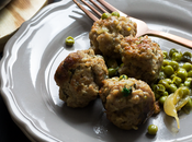 Albóndigas ternera guisantes, baharat limón