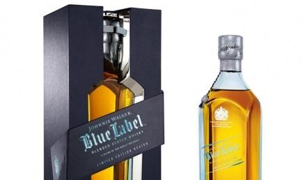 Obsequia a tu enamorado con una botella de whisky Johnnie Walker Blue Label
