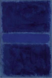 A. G. Porta y Mark Rothko: azul