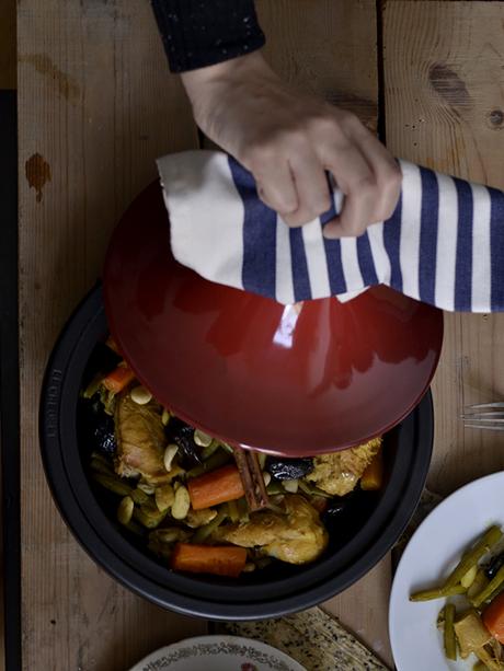 TAJINE DE POLLO Y VERDURAS