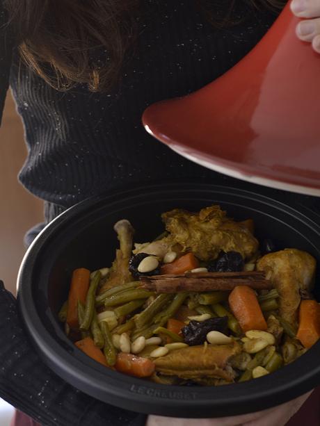 TAJINE DE POLLO Y VERDURAS