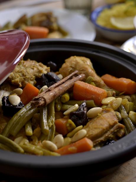 TAJINE DE POLLO Y VERDURAS