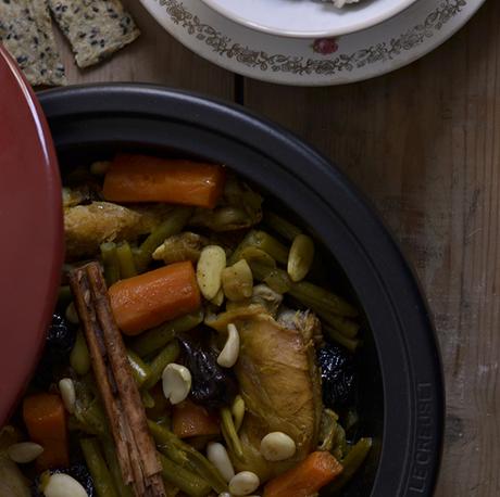 TAJINE DE POLLO Y VERDURAS