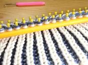 Aprende punto brioche bicolor