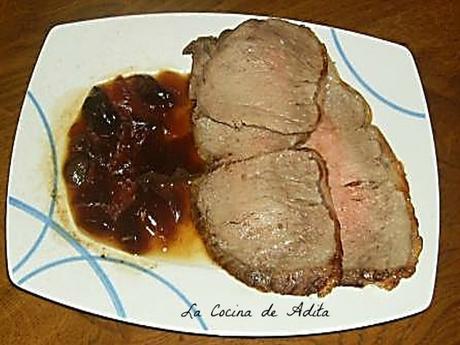 Lomo de buey asado  o rosbif