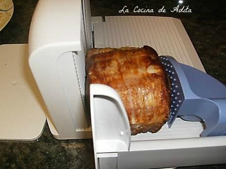 Lomo de buey asado  o rosbif