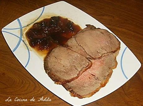 Lomo de buey asado  o rosbif