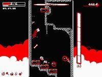 Caída al infinito en Downwell para dispositivos Android