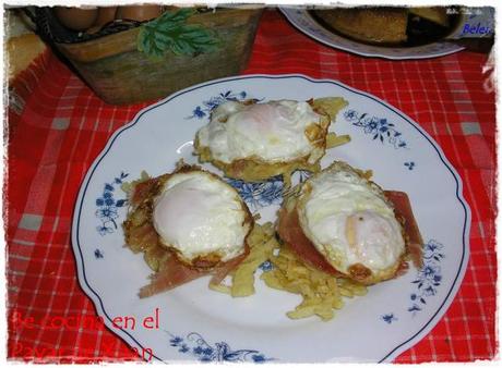 Tortitas de patata camperas