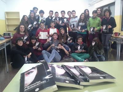 Las aventuras del instituto recogidas en el libro ''Memorias adolescentes''