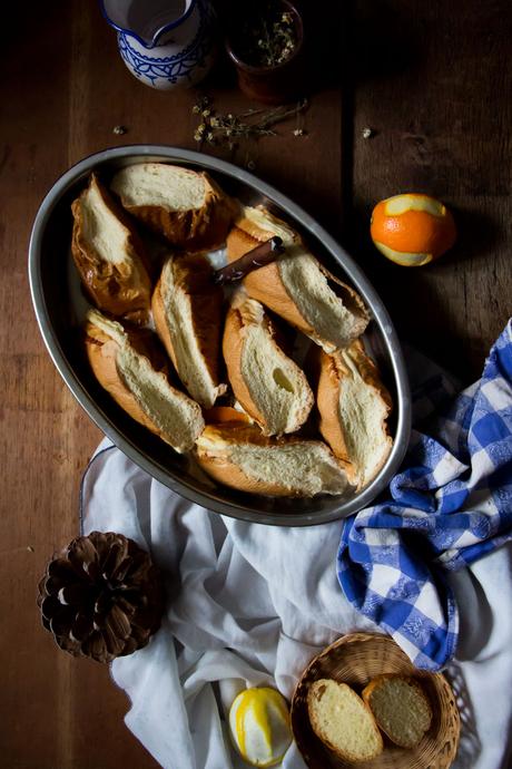 Tostadas de carnaval