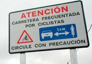 #Reducción de velocidad en carreteras usadas por ciclistas