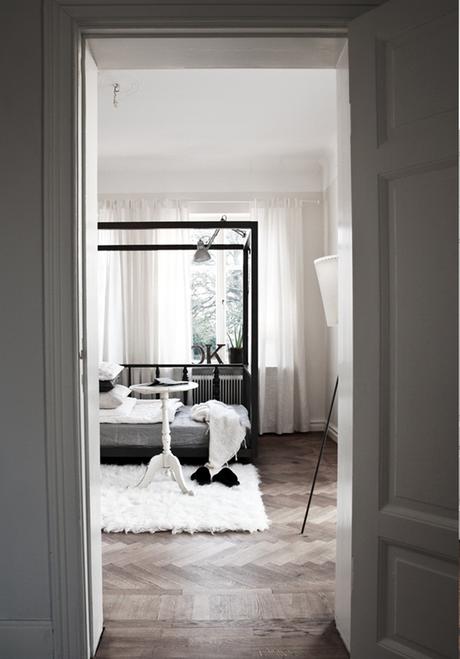 White, Black & Grey Home