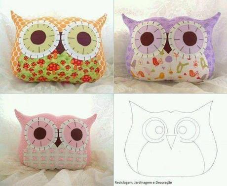 DIY almohadas para dormitorios infantiles