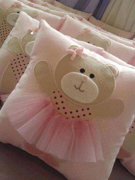 DIY almohadas para dormitorios infantiles