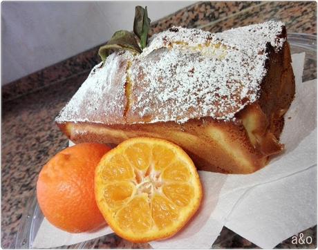 Plum cake de mandarina