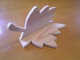 Cadelabro DIY de madera