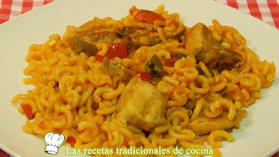 Fideuá de costillas