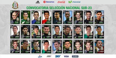 Convocatoria de la selección mexicana y Sub23